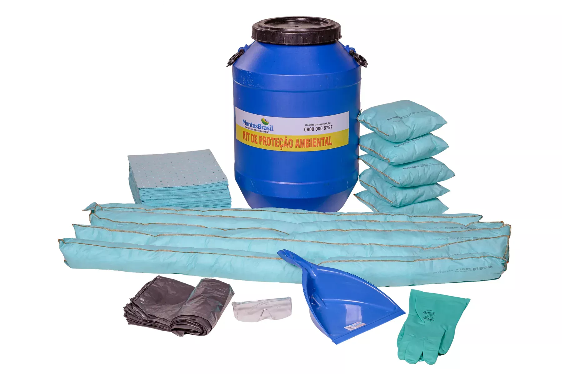 6051 - Kit Líquidos Agressivos - Bombona 50 litros