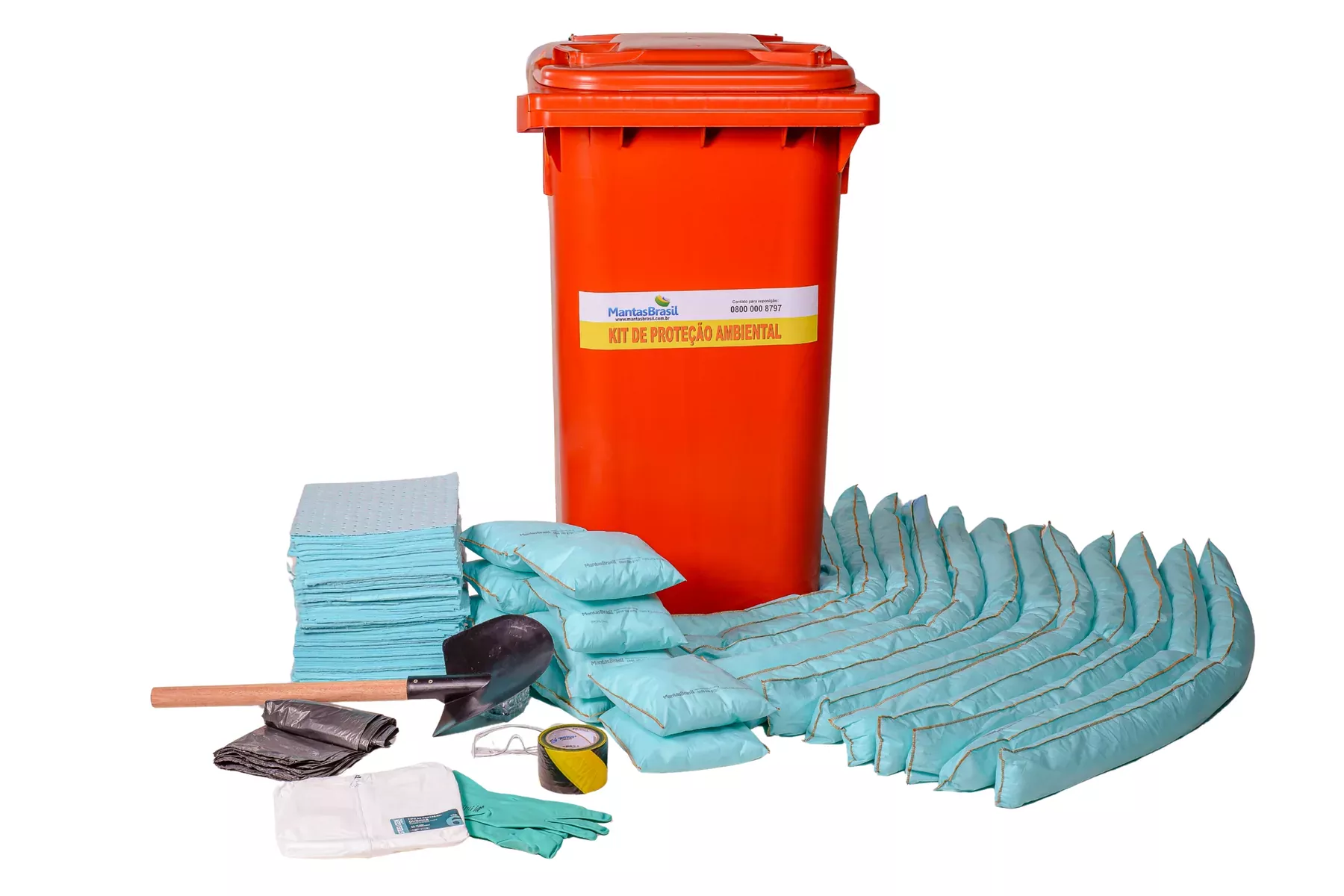 6240 - Kit Proteção Ambiental 240 litros - Linha Verde - Container