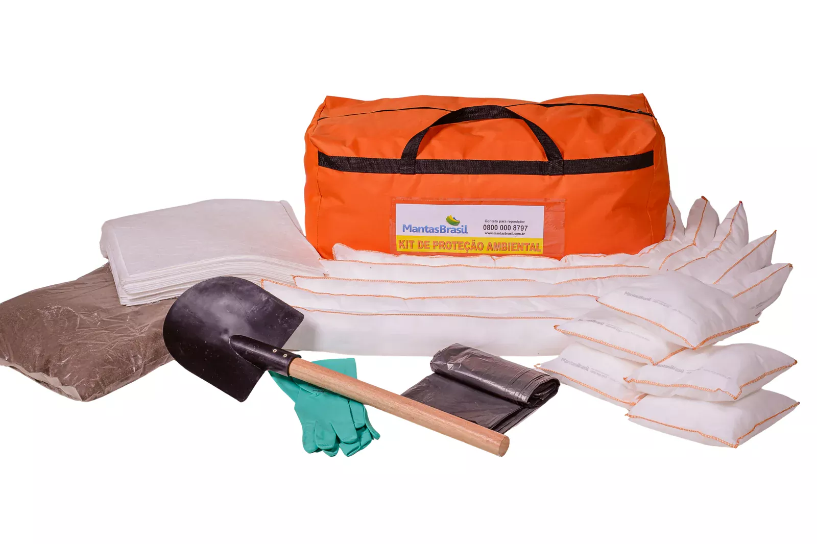 Kit 30 Litros - Bolsa Laranja