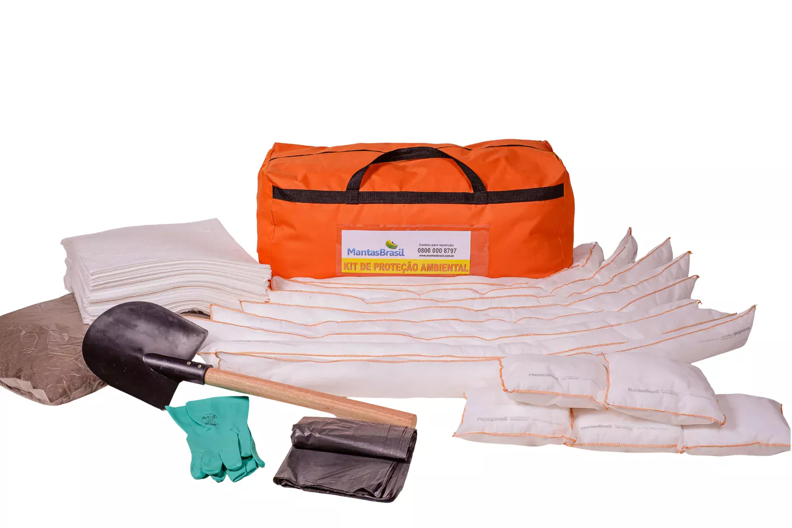 Kit 50 Litros - Bolsa Laranja