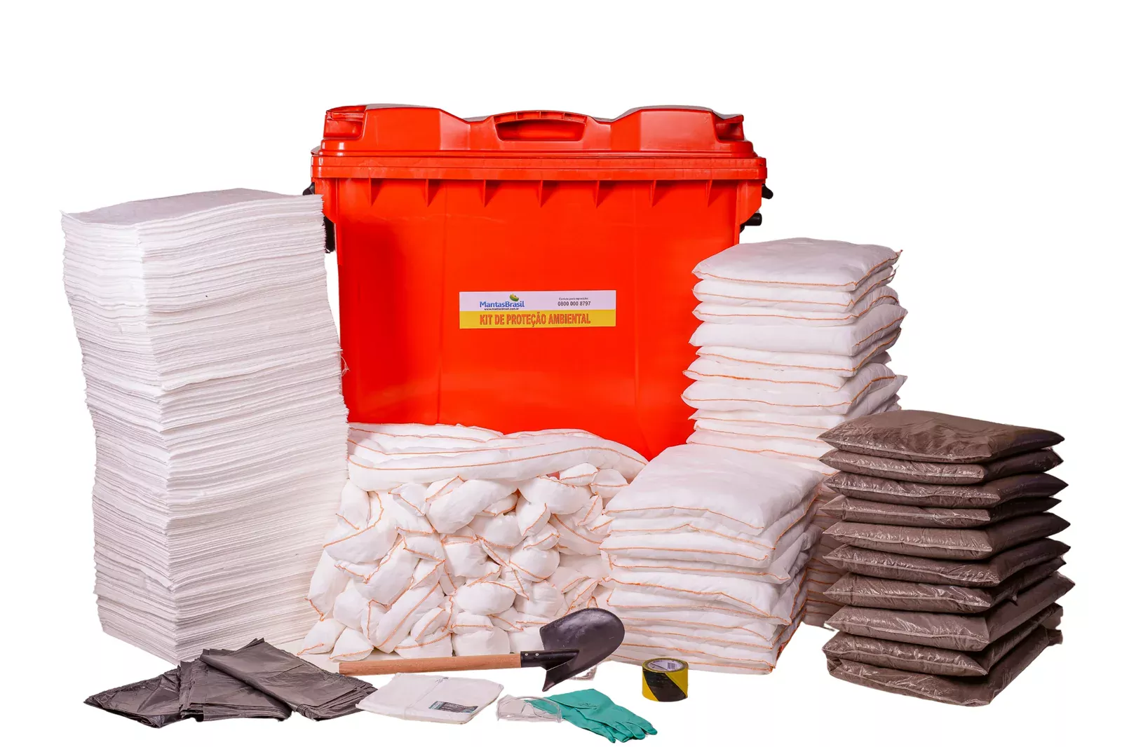 Kit Proteção Ambiental 1000L - Linha Branca - Container
