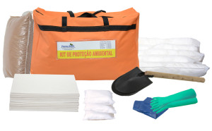 Kit Proteção Ambiental 30 litros - Linha Branca – Bolsa Laranja